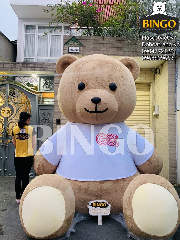 Gấu bông khổng lồ - Công Ty TNHH Sản Xuất Thương Mại Bingo